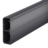 Trunking, double channel, black-2.5m - Rubicon Installer Portal